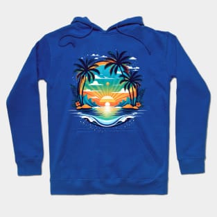 Beach Summer Vibes Hoodie